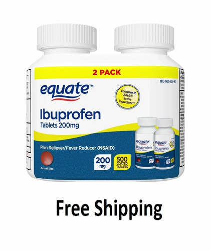Equate ibuprofen 200mg tablets - ibuprofen,